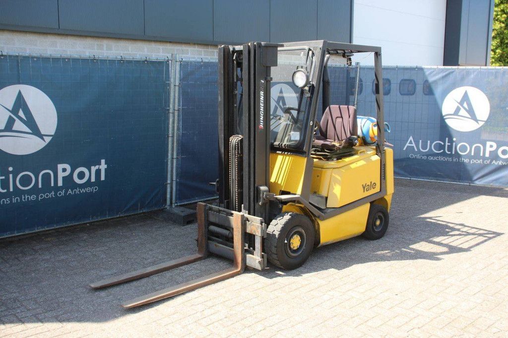 Forklift Jungheinrich/Yale TFG15 LPG 1500kg 4.5m 1992