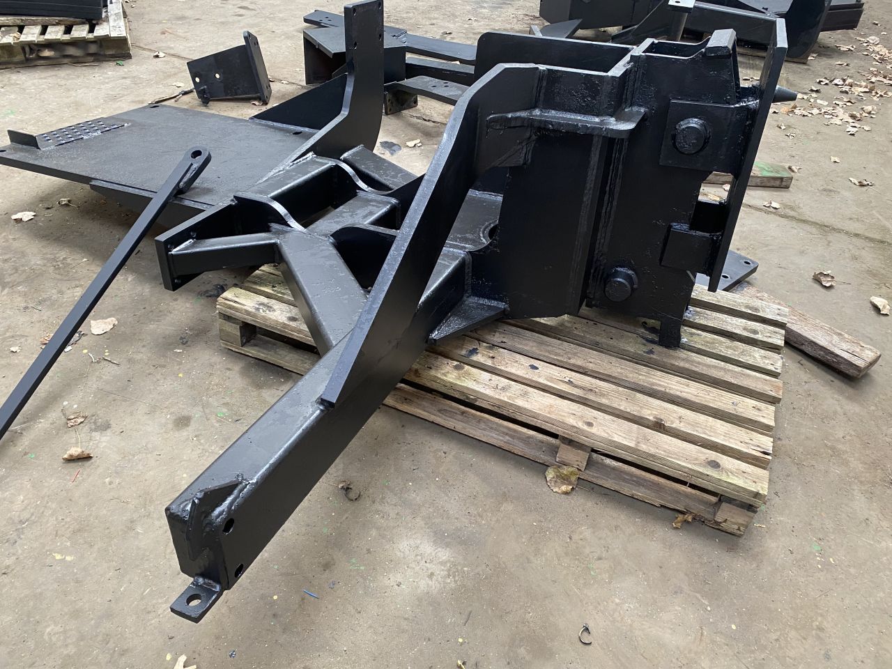 HERDER ONDERBOUWFRAME VOOR JD 7710 / 7810 + CONTRAGEWICHTPLATEN