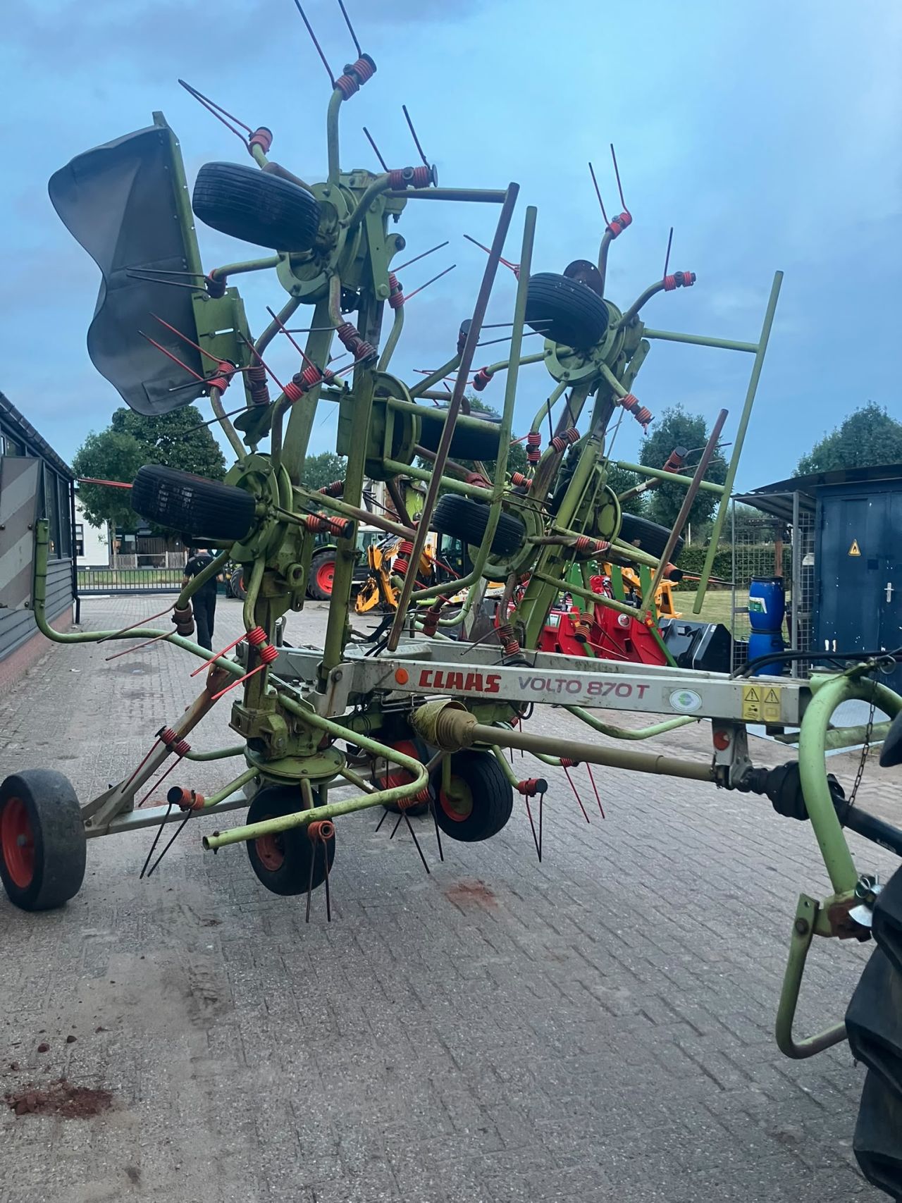 Claas Volto 870T getrokken schudder