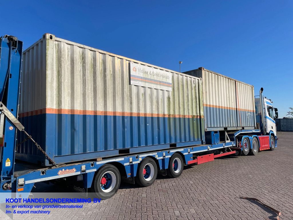 8x 20FT Containers