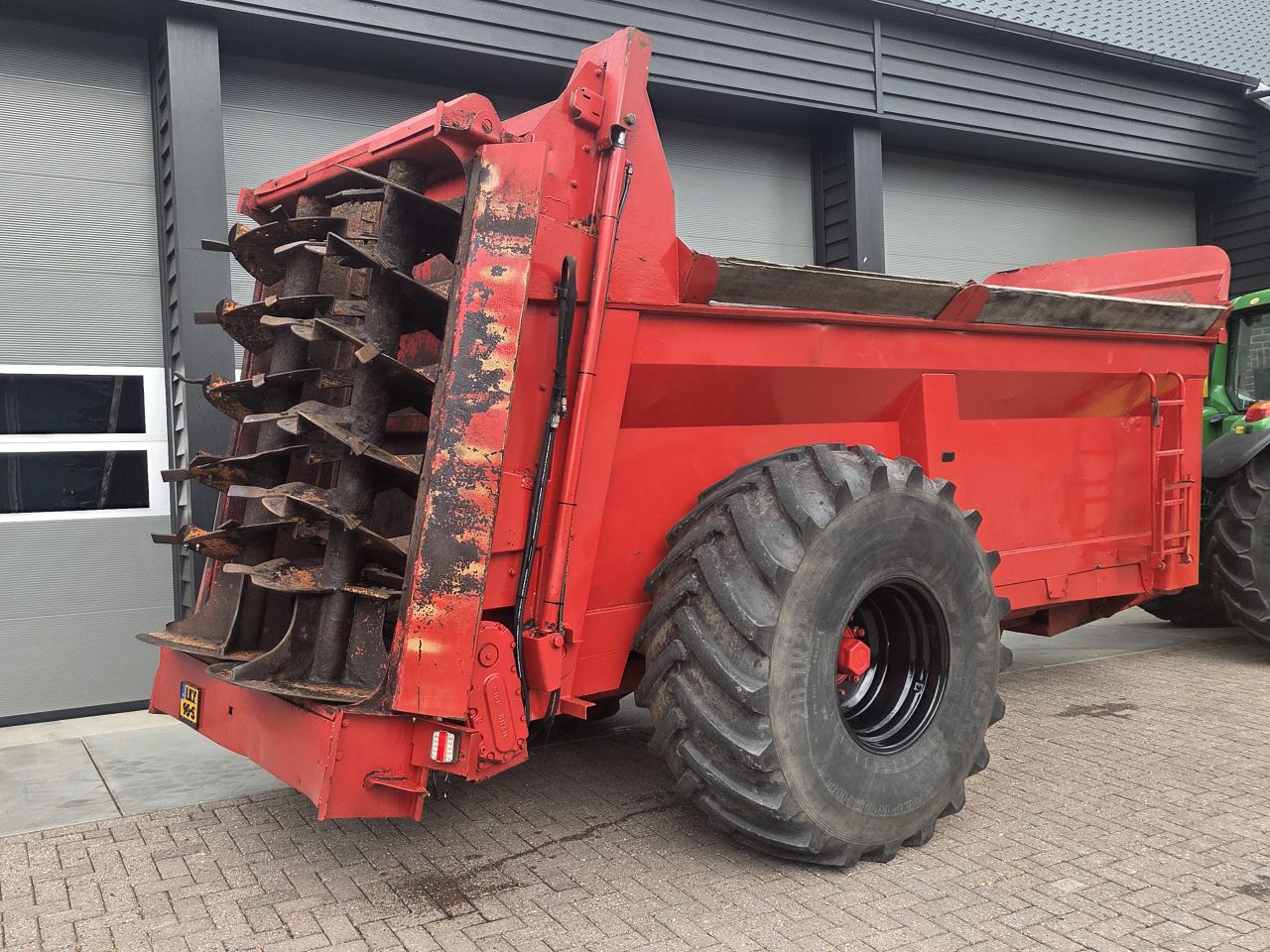 Heywang 12 tons stal meststrooier vastemest strooier breedstrooi