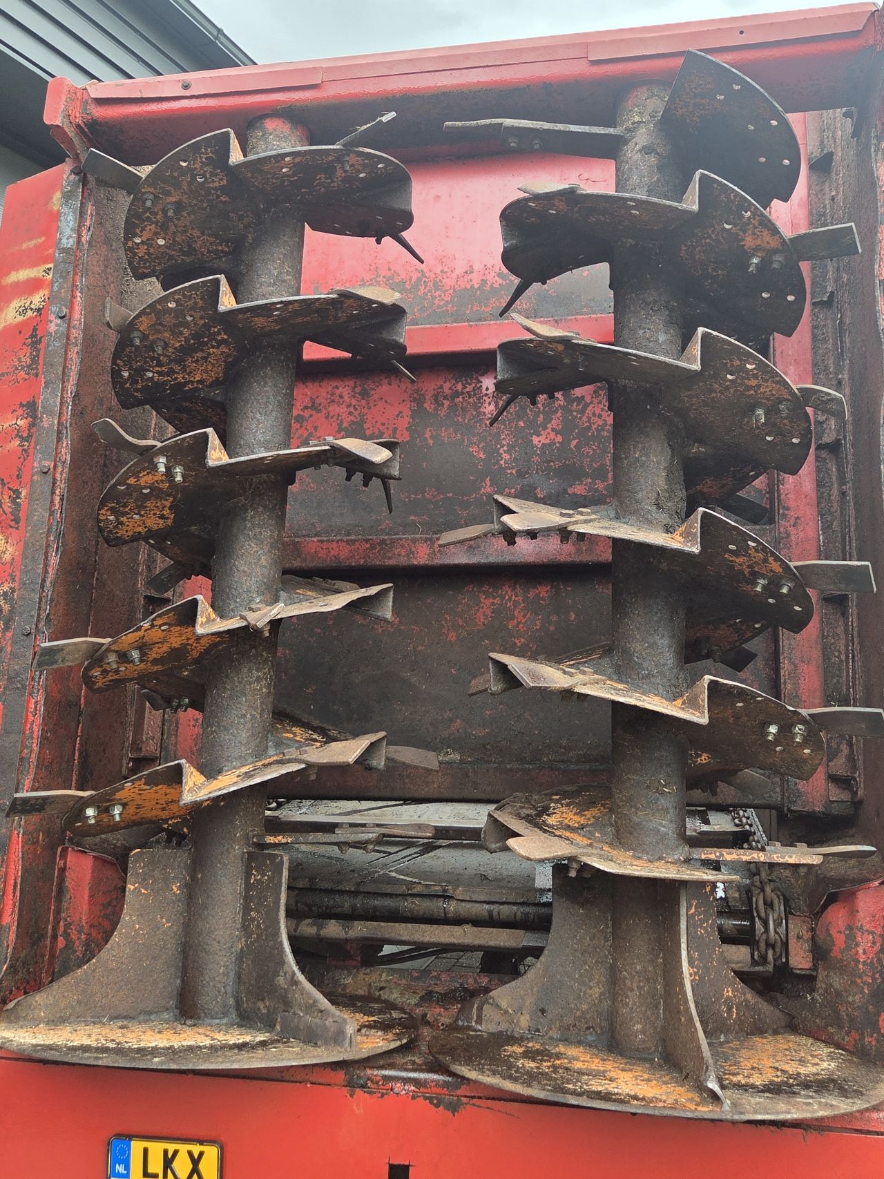 Heywang 12 tons stal meststrooier vastemest strooier breedstrooi