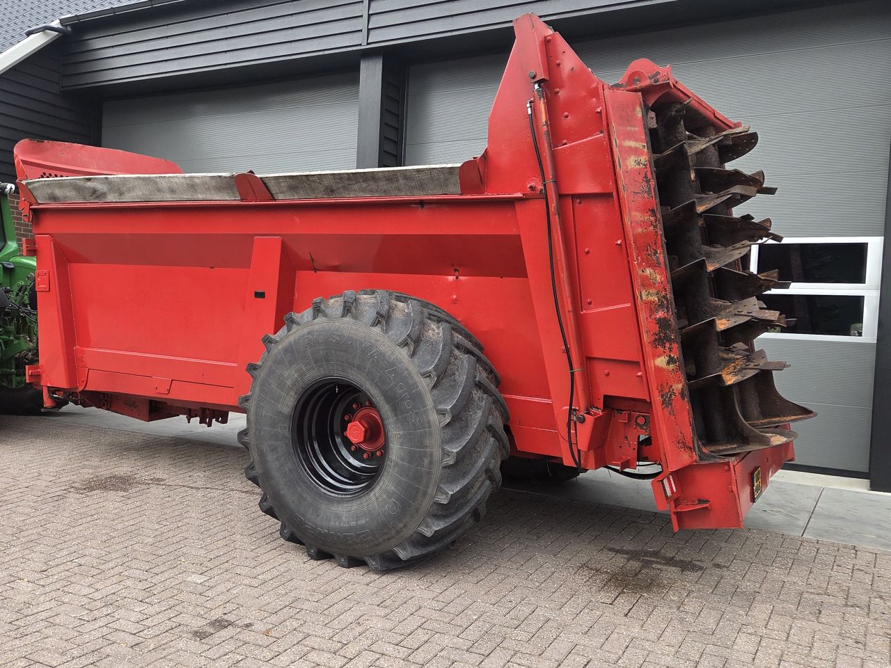Heywang 12 tons stal meststrooier vastemest strooier breedstrooi