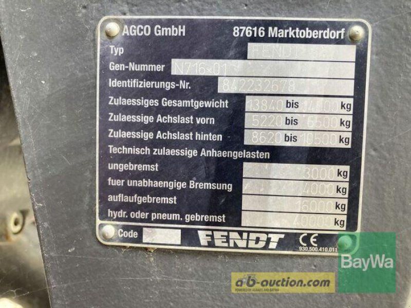 Fendt 828 VARIO S4 PPL MOTOR NEU!