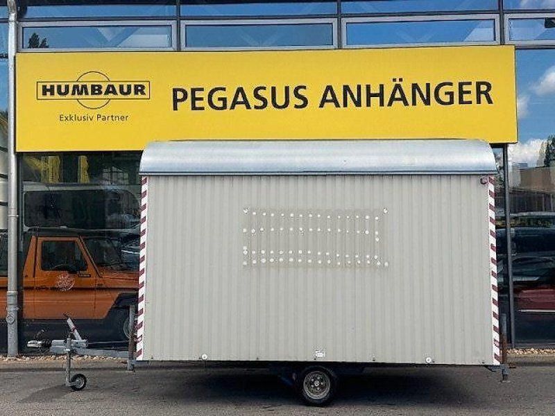 Bauwagen Aufenthaltswagen Anhänger 1,3t. TÜV  HBU BME- C21S