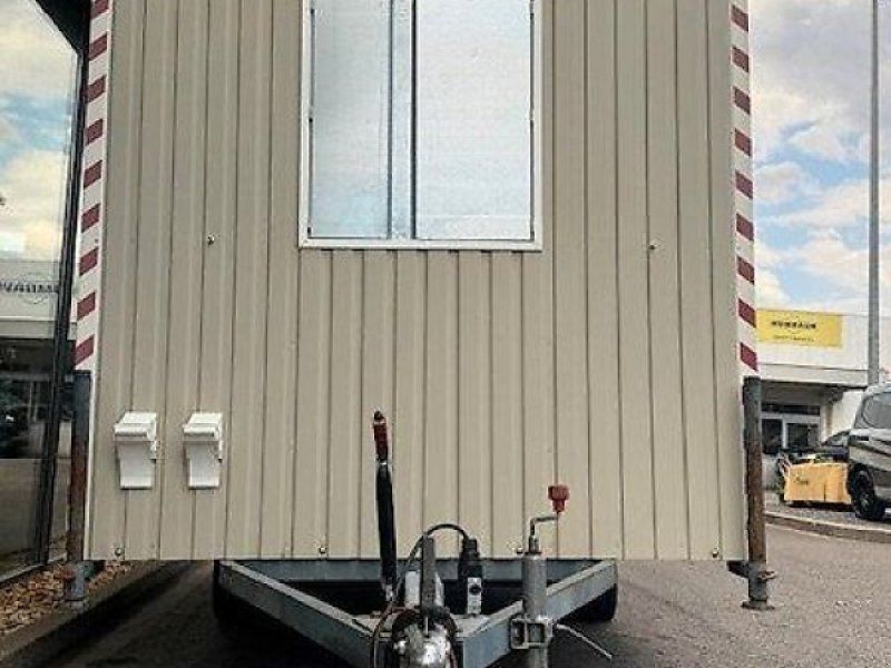 Bauwagen Aufenthaltswagen Anhänger 1,3t. TÜV  HBU BME- C21S
