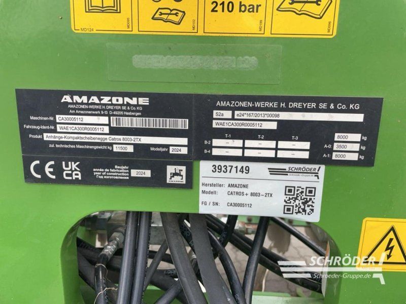Amazone CATROS+ 8003-2TX