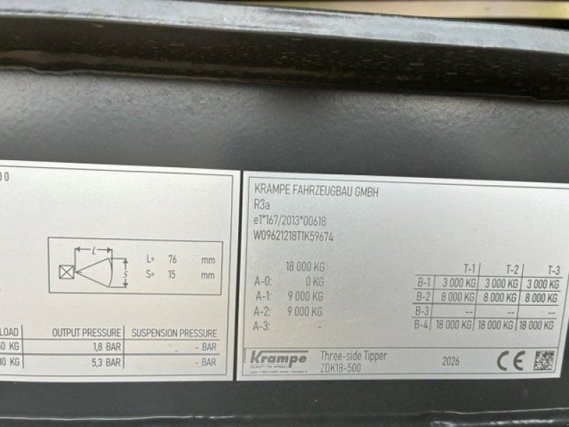 Krampe ZDK 18-500 Carrier