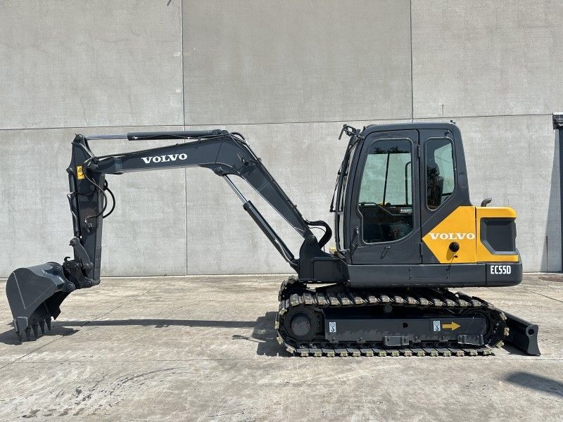 2020 Volvo EC55D Mid-Size Excavator
