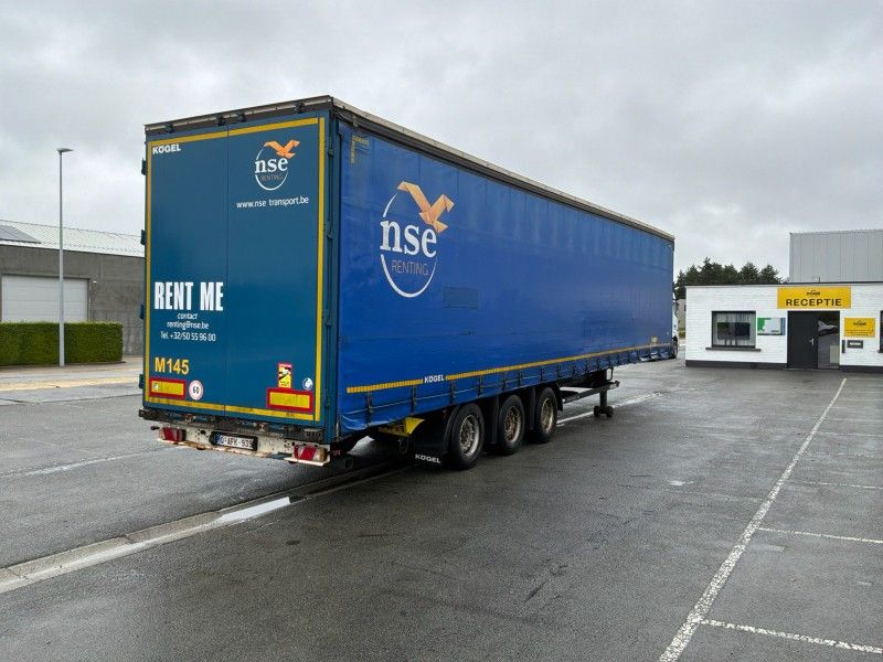 2017 Kögel Mega S-24-1 Curtainsider Trailer