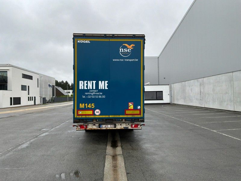 2017 Kögel Mega S-24-1 Curtainsider Trailer