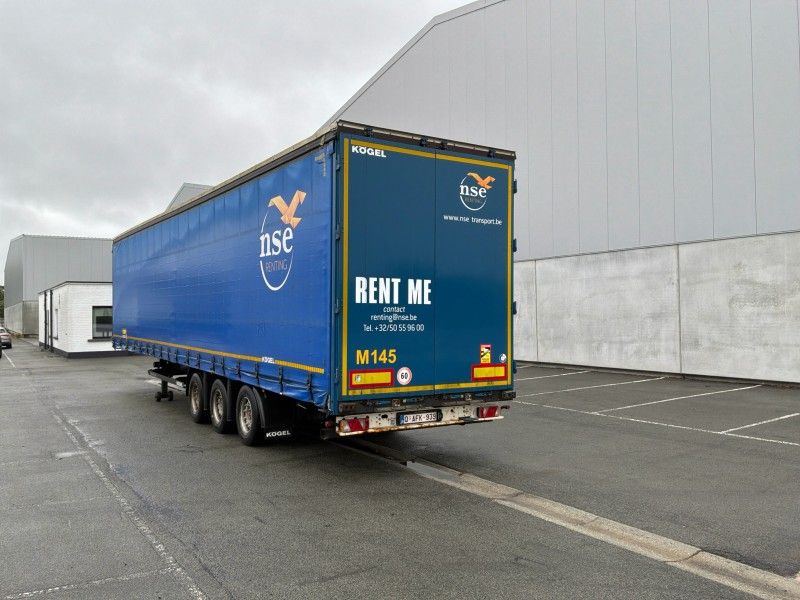 2017 Kögel Mega S-24-1 Curtainsider Trailer