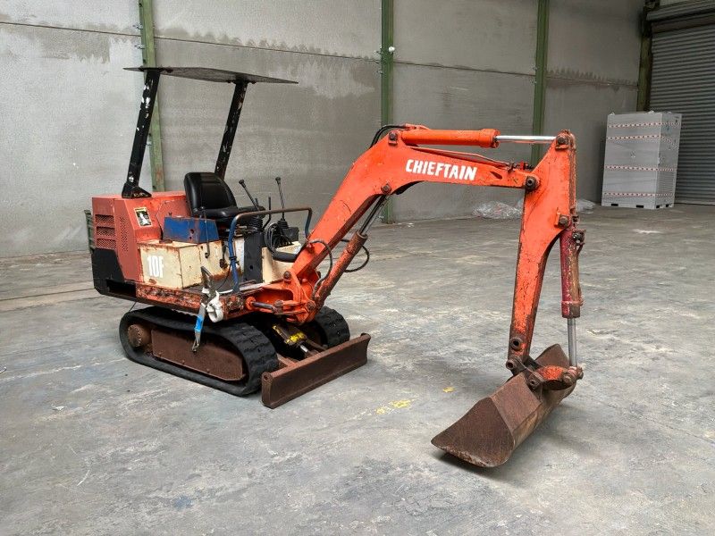 Chieftain 10F Minibagger – Reparatur/Ersatzteile