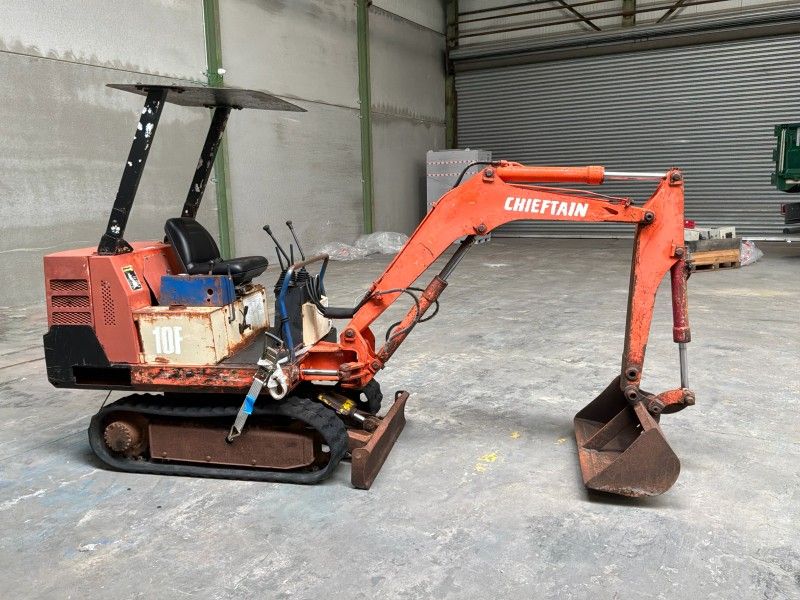 Chieftain 10F Minibagger – Reparatur/Ersatzteile
