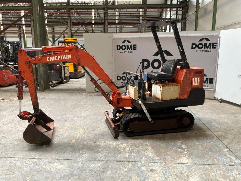 Chieftain 10F Minibagger – Reparatur/Ersatzteile