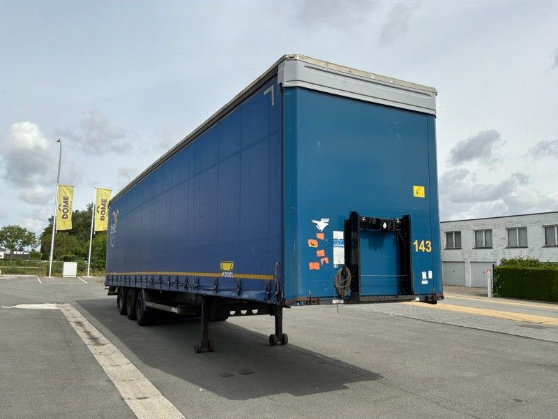 2017 Kögel Mega S-24-1 Schiebeplanen-Anhänger