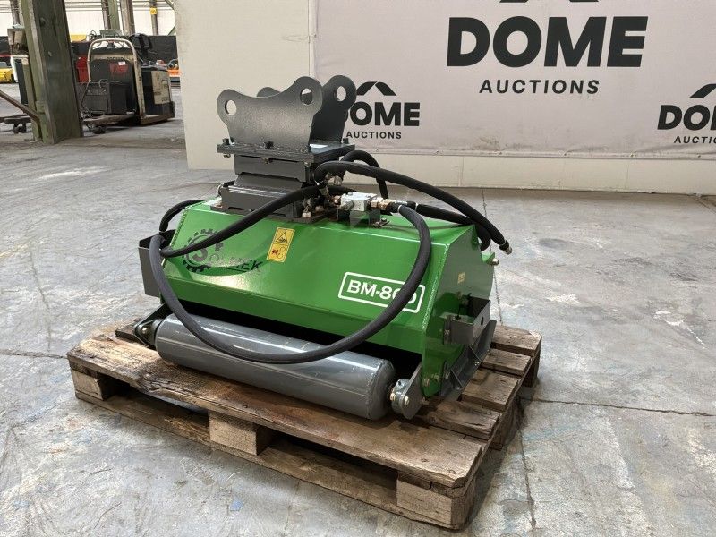 2025 Solmek BM 800 Hydraulic Flail Mower for Mini Excavator (Unused)