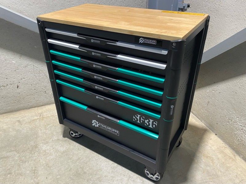 Stahlgruppe SG36 Professional Fully Equipped Tool Cart