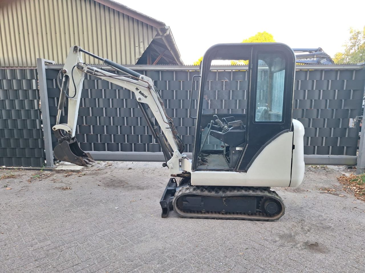 Bobcat 320 minigraver minishovel kubota bobcat yanmar