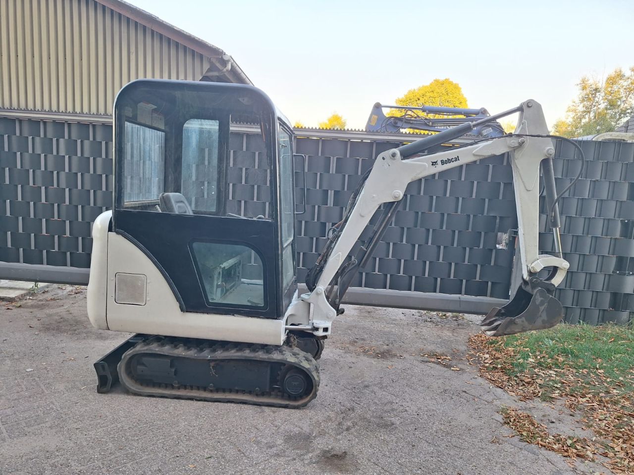 Bobcat 320 minigraver minishovel kubota bobcat yanmar