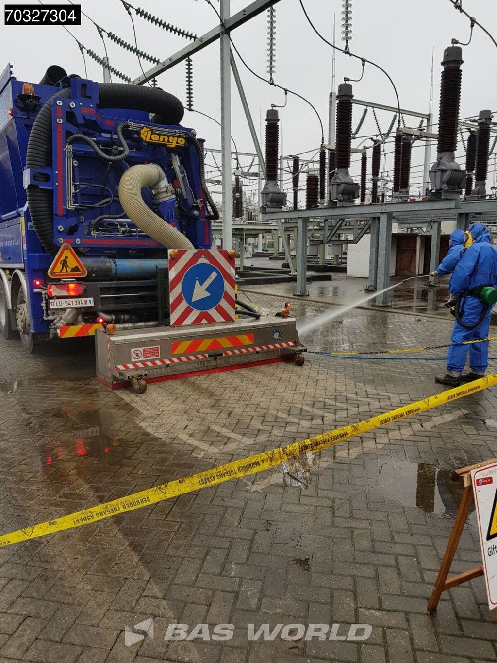 Scania G G490 10X4 NL-truck LONGO Suction excavator Saugbagger Turbine Hydraulic arm Euro 6