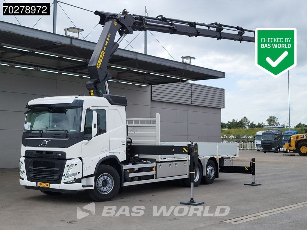 Volvo FM 500 6X2 NEW NL-Truck Palfinger PK41002 EH Crane Kran Lift+Steering Axle VEB+ Euro 6