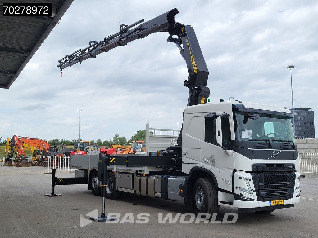 Volvo FM 500 6X2 NEW NL-Truck Palfinger PK41002 EH Crane Kran Lift+Steering Axle VEB+ Euro 6