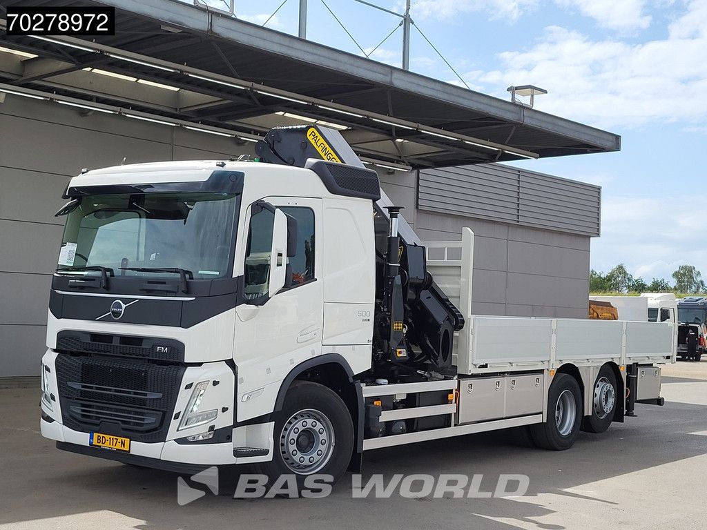 Volvo FM 500 6X2 NEW NL-Truck Palfinger PK41002 EH Crane Kran Lift+Steering Axle VEB+ Euro 6