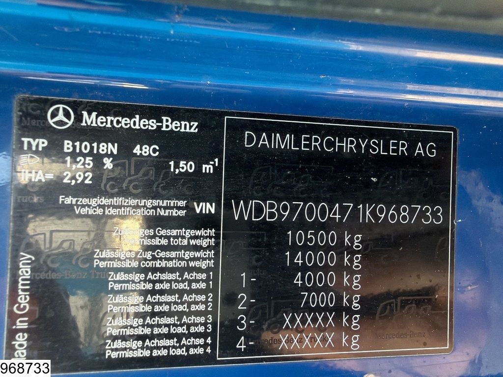 Mercedes Atego 1018 MBB