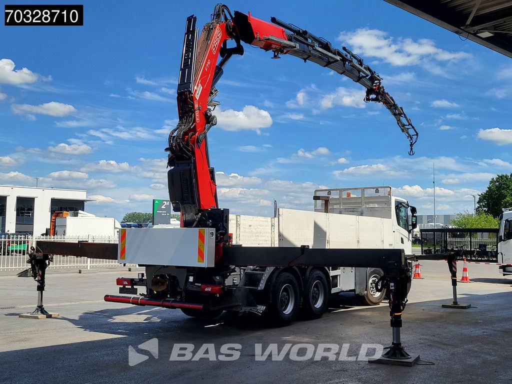 Scania G450 8X4 FASSI F710RA.2.25 Crane kran + Jib 5+6 Full Steel Big-axle Euro 6
