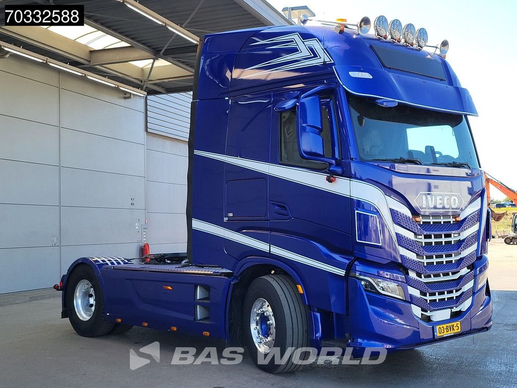 Iveco S-Way 490 4X2 NL-Truck APK Standklima Full-Air ACC Navi Leder Alcoa's