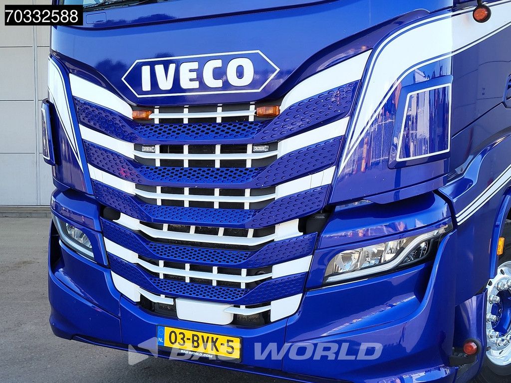 Iveco S-Way 490 4X2 NL-Truck APK Standklima Full-Air ACC Navi Leder Alcoa's