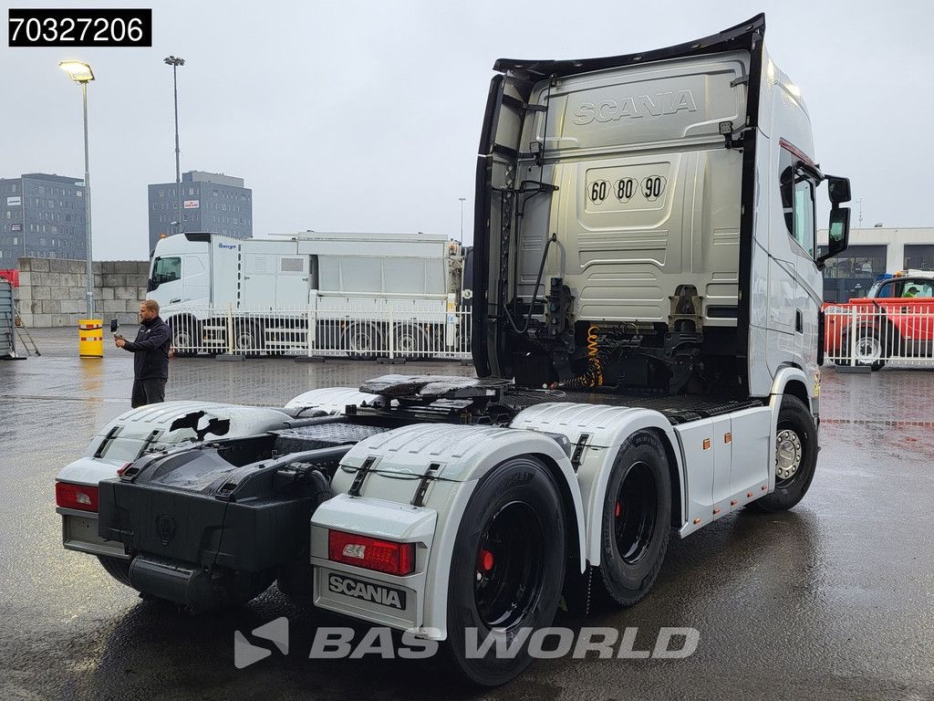 Scania S650 6X4 Retarder Full-Air 2x Tanks Standklima ACC Leather Navi