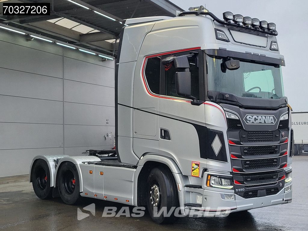Scania S650 6X4 Retarder Full-Air 2x Tanks Standklima ACC Leather Navi