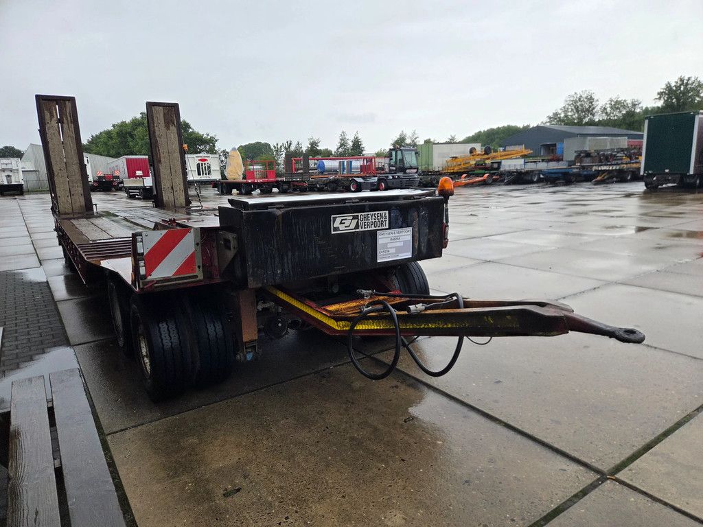 Gheysen en Verpoort 4as hydro rampen ,verbreders 40 ton 860 laadvloer