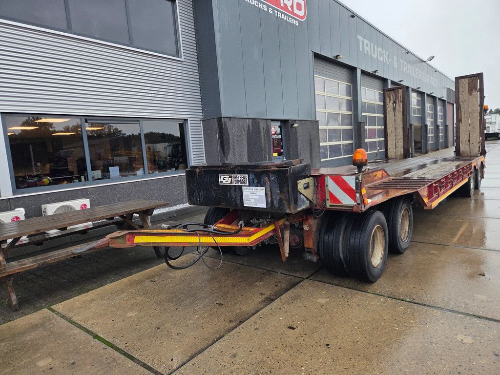 Gheysen en Verpoort 4as hydro rampen ,verbreders 40 ton 860 laadvloer