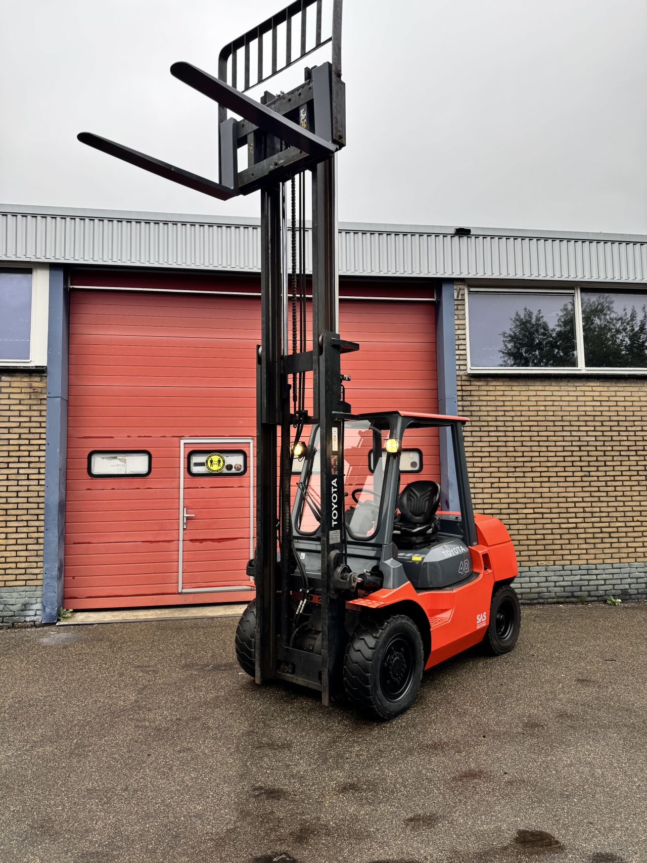 TOYOTA 42-7FD35 / 2012/ 4 tonner / DIESELHEFTRUCK