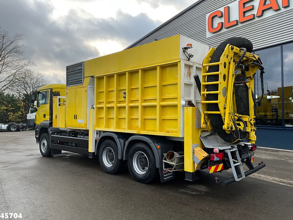 MAN TGS 33.480 6x4 MTS Saugbagger 8 m³
