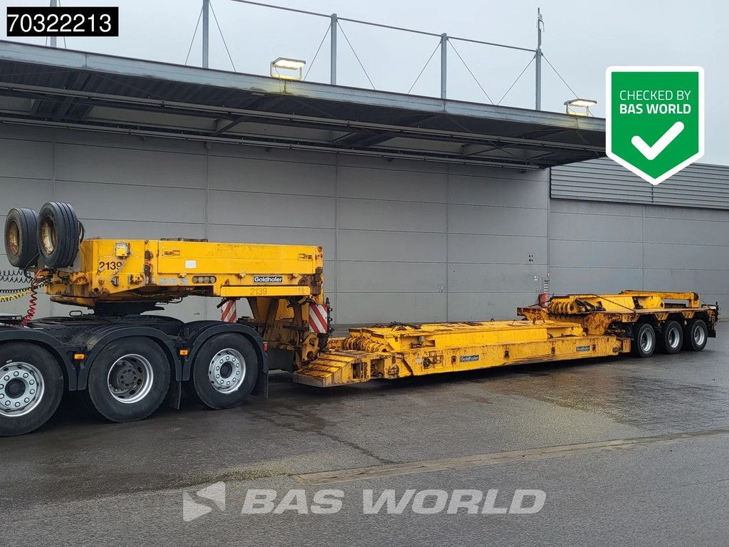 Goldhofer STZ-VKL-3-35/80A Extendable Gooseneck