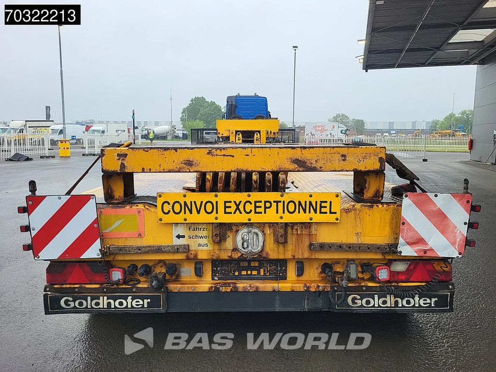 Goldhofer STZ-VKL-3-35/80A Extendable Gooseneck