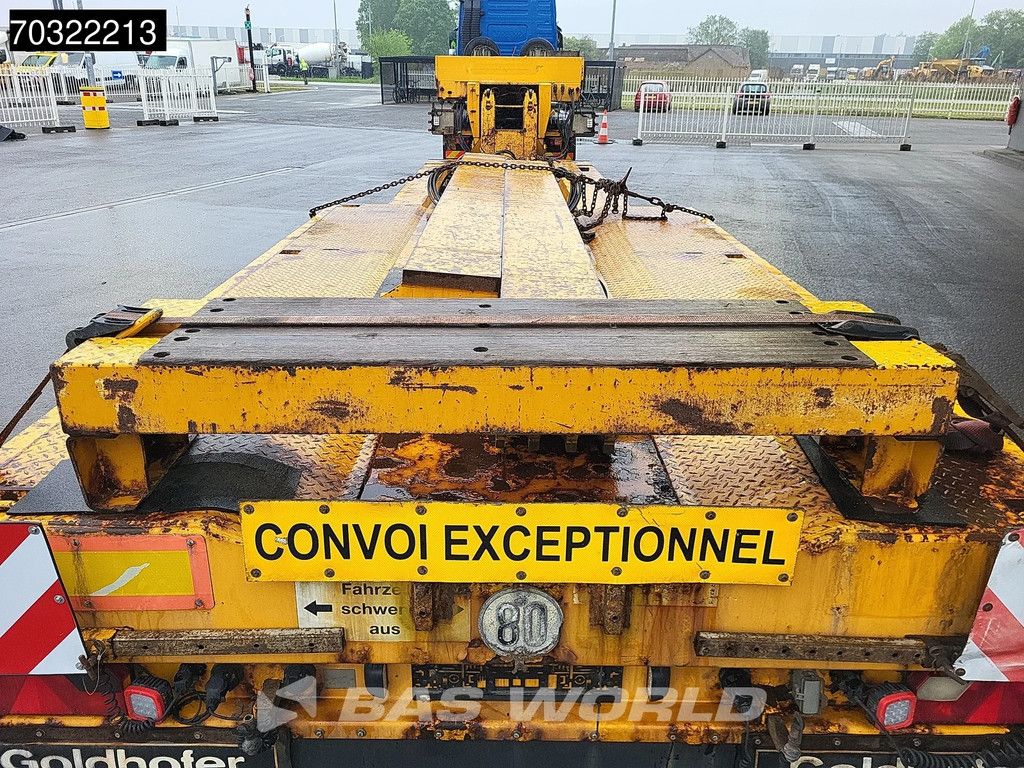 Goldhofer STZ-VKL-3-35/80A Extendable Gooseneck