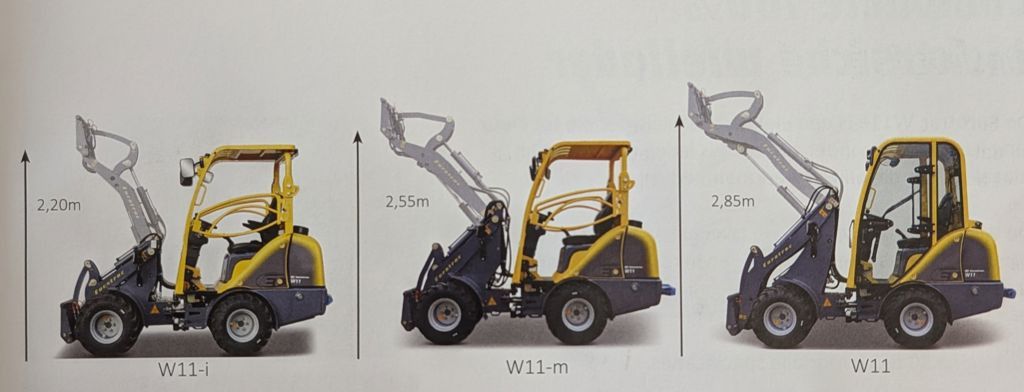 Eurotrac w11 shovel loader miniloader