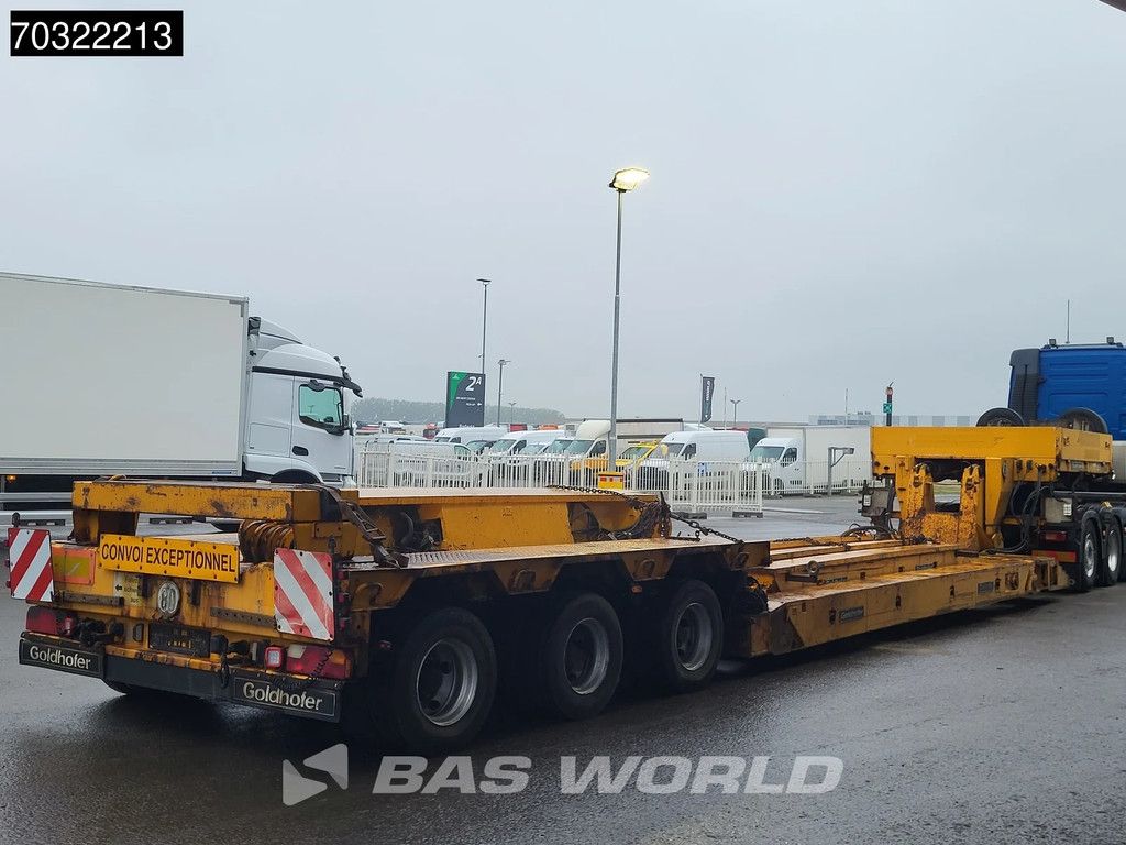 Goldhofer STZ-VKL-3-35/80A Extendable Gooseneck