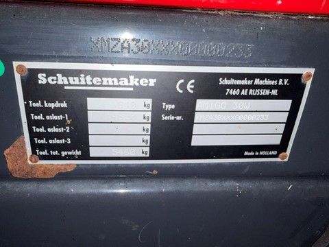 Gebruikte SCHUITEMAKER Amigo 30W blokkendoseerwagen afvoerband