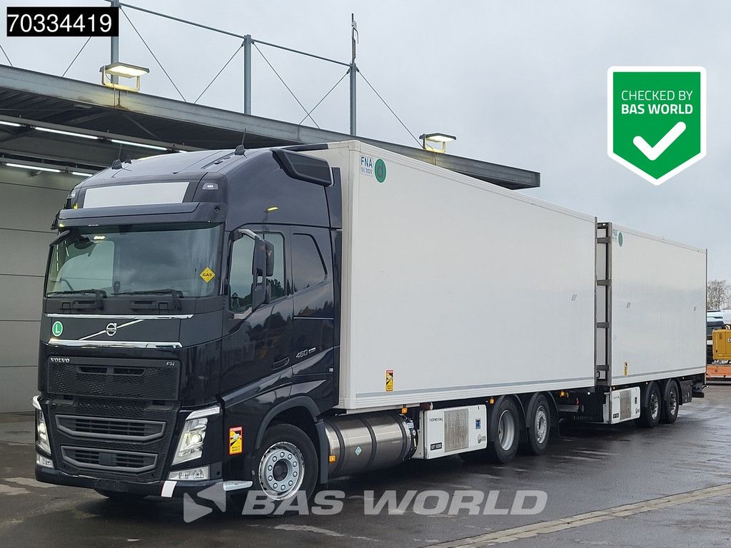 Volvo FH 460 6X2 Combi LNG engine! Thermo King UT 1200 cooler Lift+steering axle VEB+ Euro 6