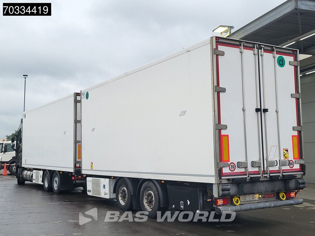 Volvo FH 460 6X2 Combi LNG engine! Thermo King UT 1200 cooler Lift+steering axle VEB+ Euro 6