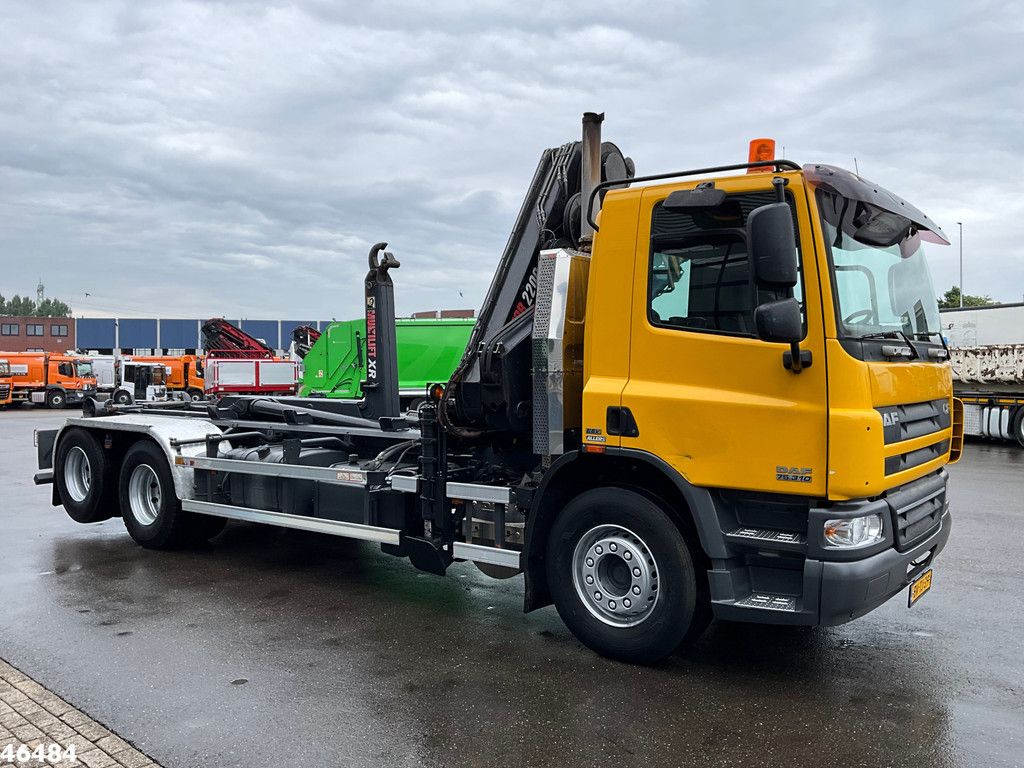 DAF FAS 75 CF 310 Hiab 22 Tonmeter laadkraan