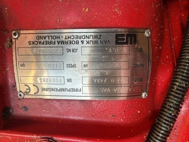 Waterpomp set Diesel