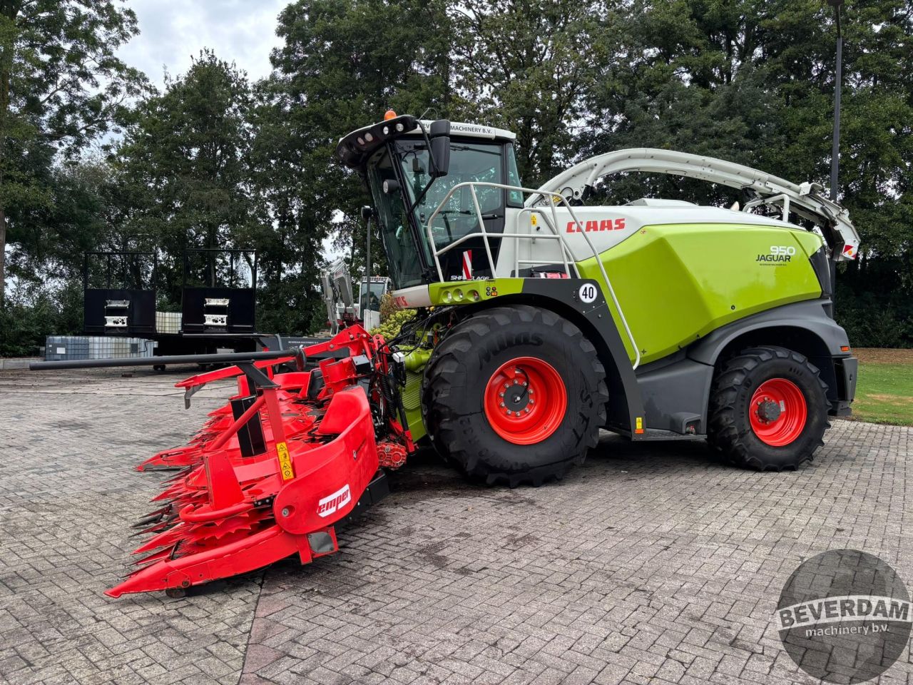 Claas Jaguar 950 - 498 Kemper 475