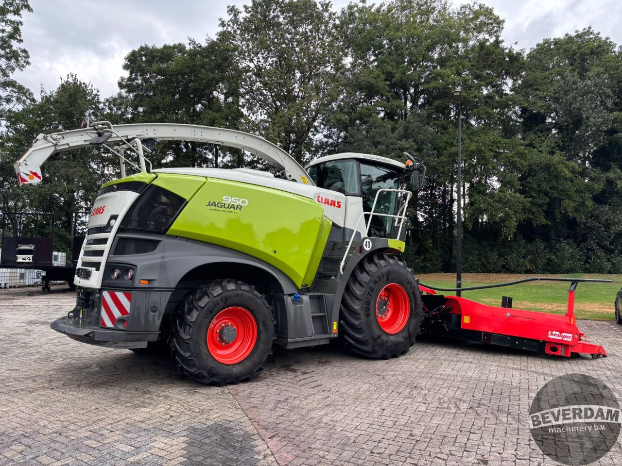 Claas Jaguar 950 - 498 Kemper 475